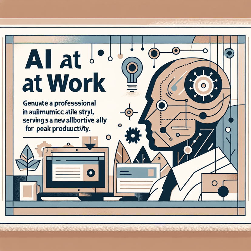 Cover Image for the post titled AI at Work: Embracing Your New Collaborative Ally for Peak Productivity