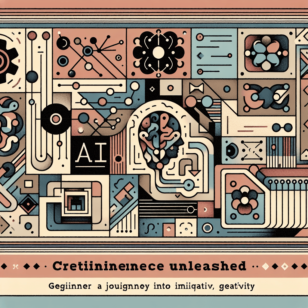 Cover for AI Creativity Unleashed: A Beginner's Journey into Imaginative Generations