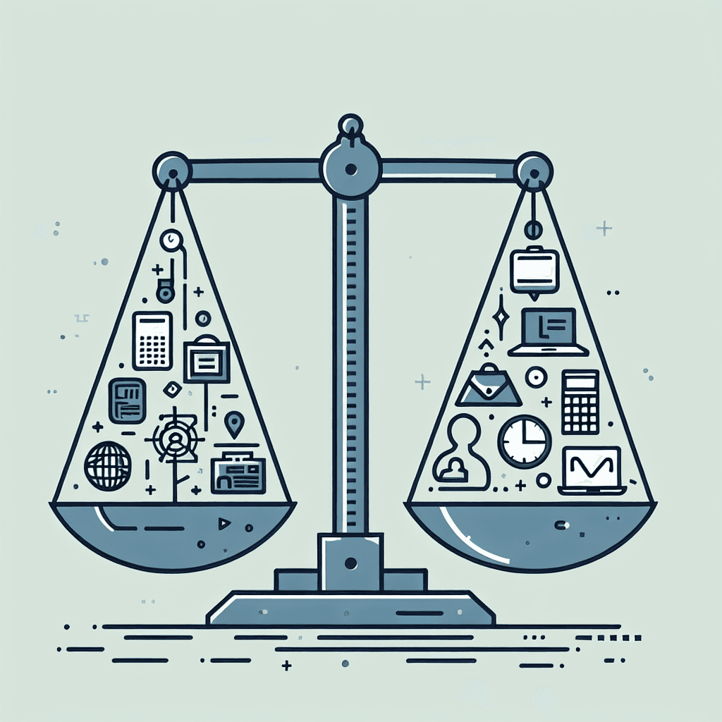 Cover for Balancing the Digital Scale: Finding Harmony in Work and Life