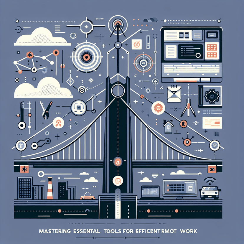 Cover Image for the post titled Bridging Distances: Mastering the Essential Tools for Efficient Remote Work