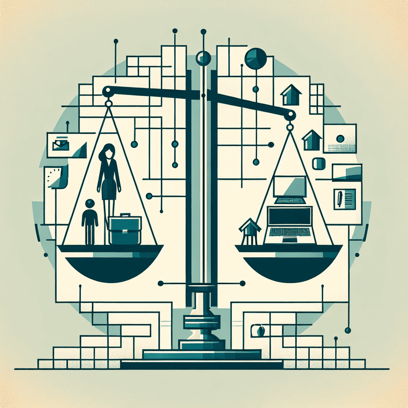 Cover Image for the post titled Reclaiming Balance: Navigating Work and Life in a Digital Age