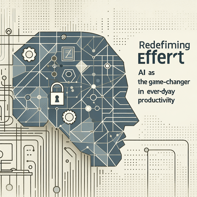 Cover Image for the post titled Redefining Effort: AI as the Game-Changer in Everyday Productivity