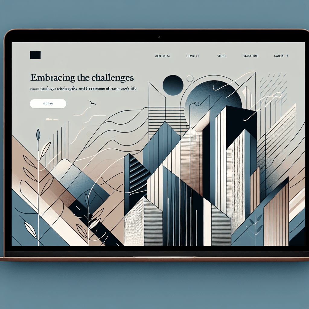 Cover for Redefining Work: Embracing the Freedom and Challenges of Remote Life