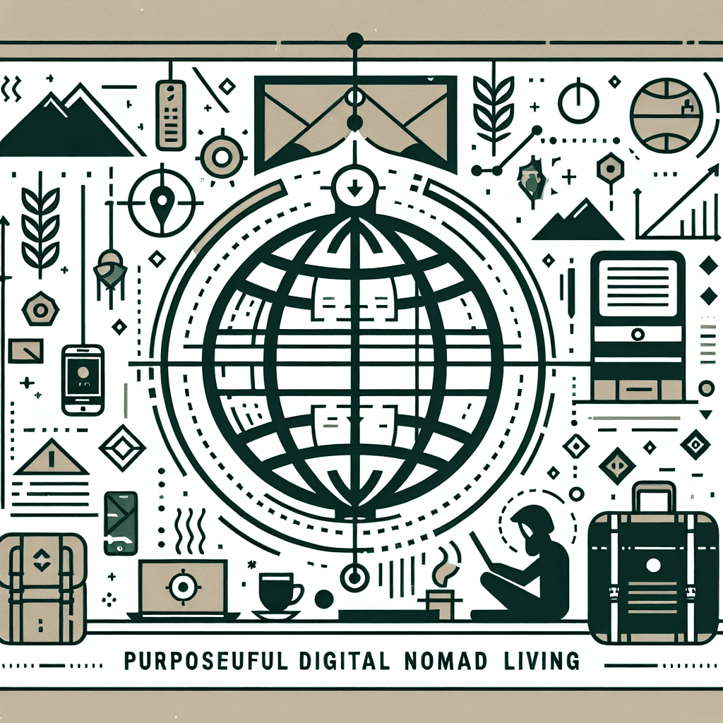 Cover for Roaming the Globe: A Blueprint for Purposeful Digital Nomad Living