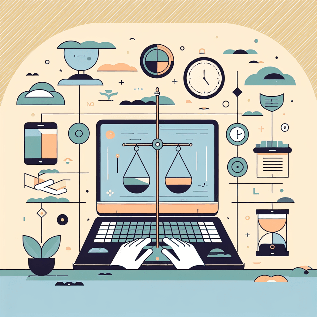 Cover Image for Finding Balance: Mastering Your Digital Life for a Healthier Work-Life Harmony